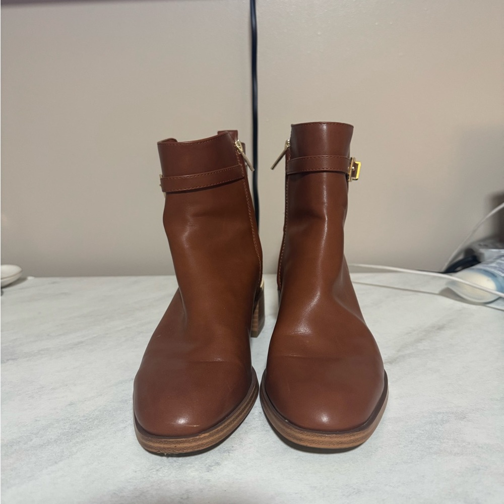 Calvin Klein Jallis2 Brown Ankle Boots